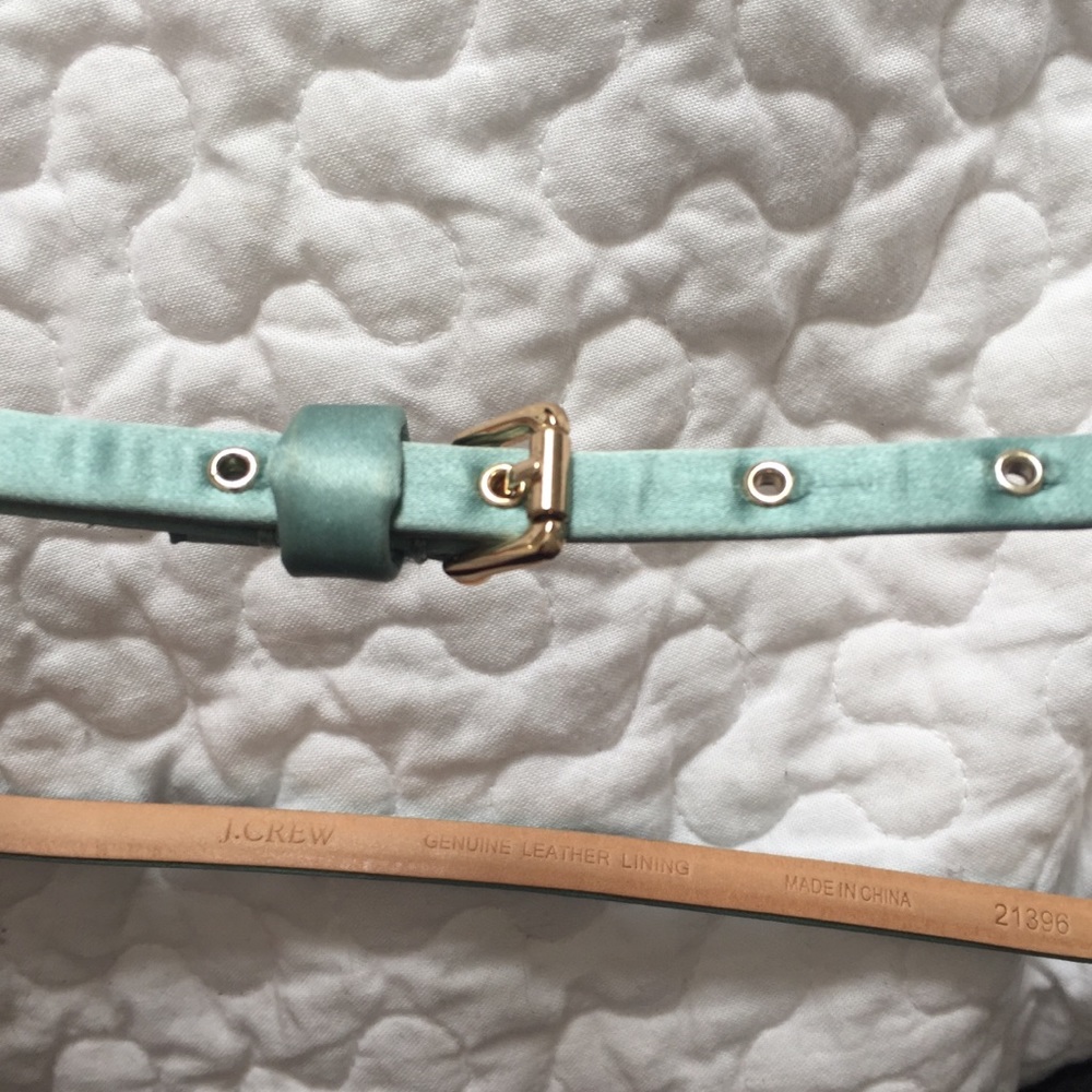 Satin J. Crew Belt